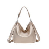 Slouchy taske med lynlås 36x13x30cm - Ingen returret - ITFEB25